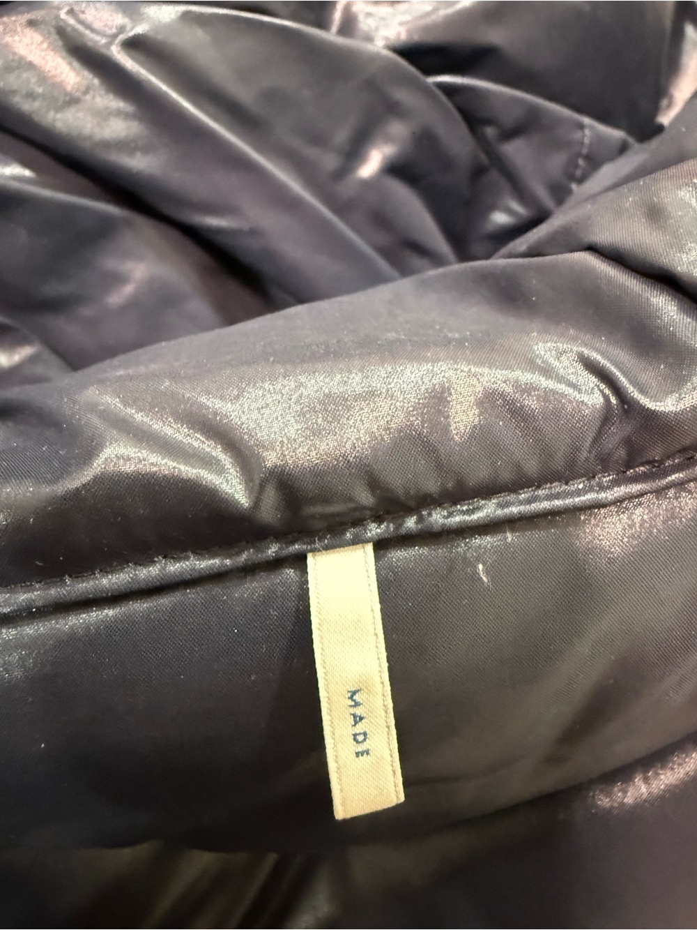 Moncler Dark Navy Quilted Hooded Long Puffer Coat - Picture 8 of 12